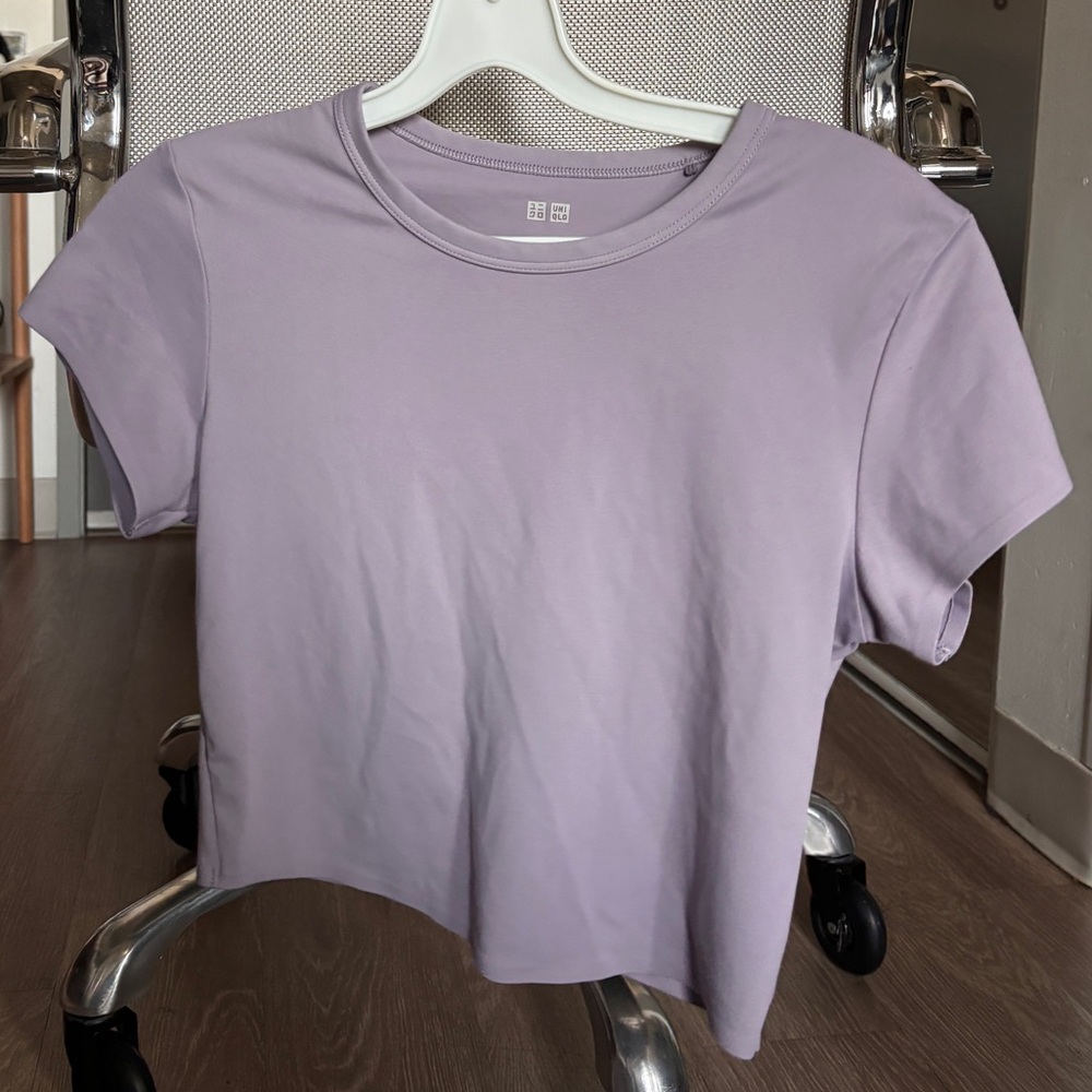 Uniqlo Women's Purple Top